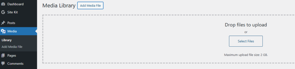 Add Other Media Files