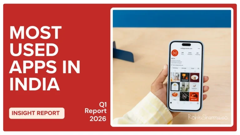 Most Used Apps in India – Instagram, YouTube, WhatsApp, Free Fire and Google Pay on smartphone screen