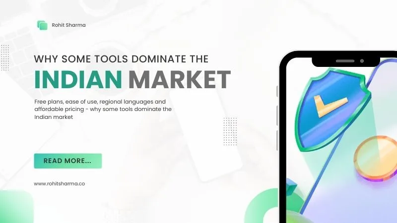 Digital Tools Indians Are Using to Build, Create & Earn Online (2026) 7 Free plans, easy to use, regional language support and affordable pricing - why some tools dominate the Indian market
