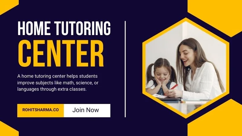 Home tutoring center business ideas