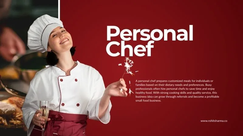 Personal chef business ideas for home food services