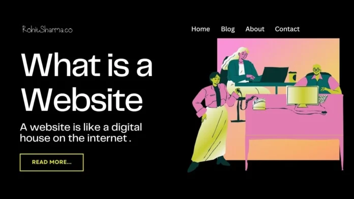 What is a Website what is a website simple explanation for kids and beginners