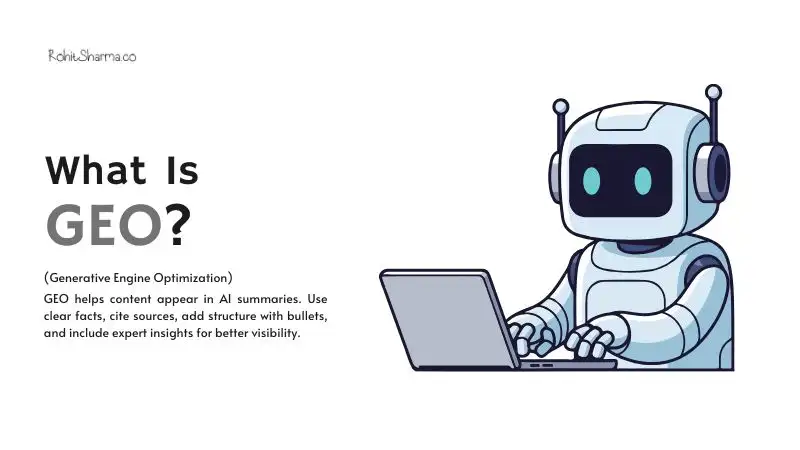 What Is SEO? The Complete Guide to Search Engine Optimization in 2026 4 what is geo generative engine optimization ai summaries structured content expert insights
