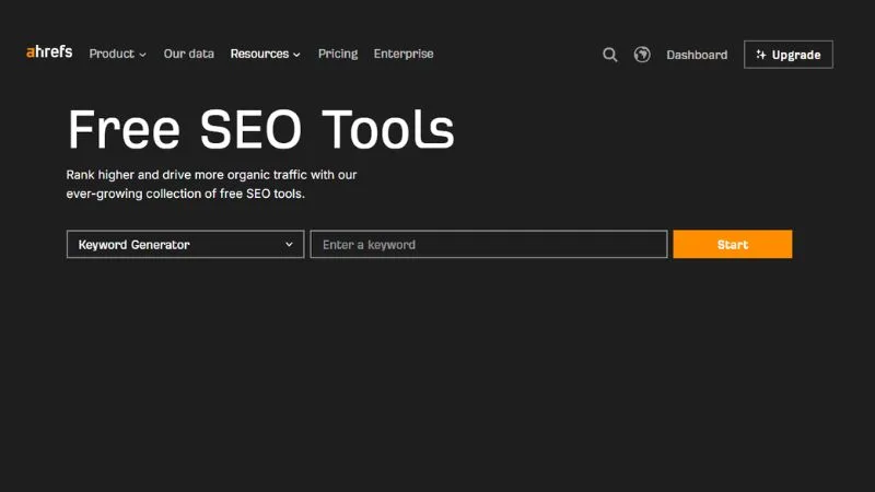 Ahrefs Free SEO Tools