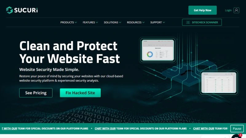 Clean and Protect Your Website Fast