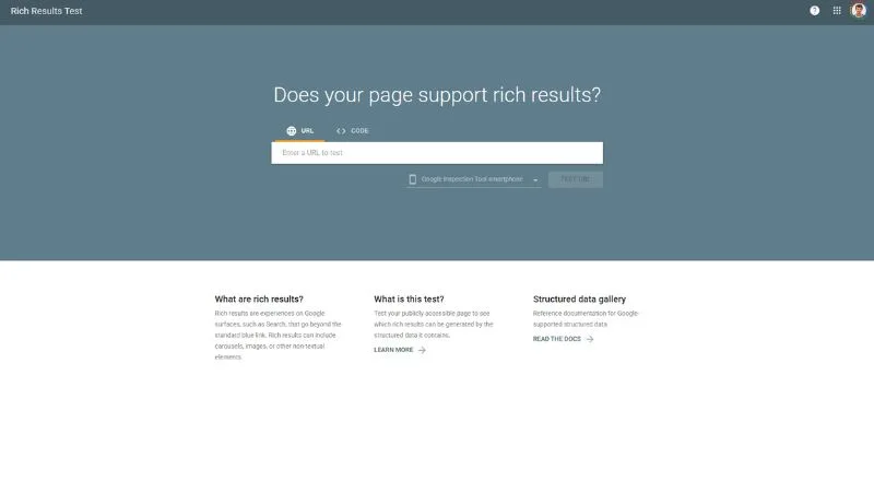 The Mobile SEO Checklist for 2026 4 Google's Rich Results Test seo tool