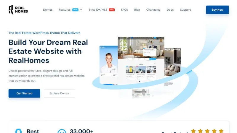 Real Estate Website Theme