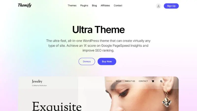 flexible WordPress theme