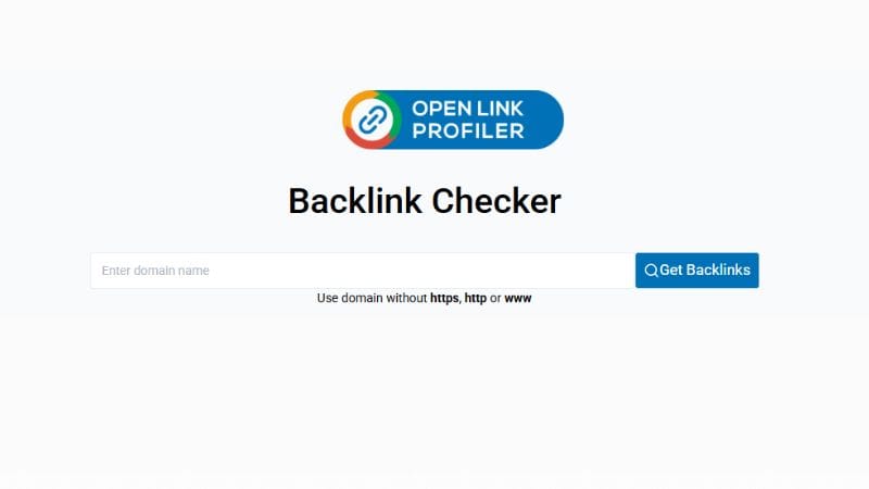 free backlink checker tool 