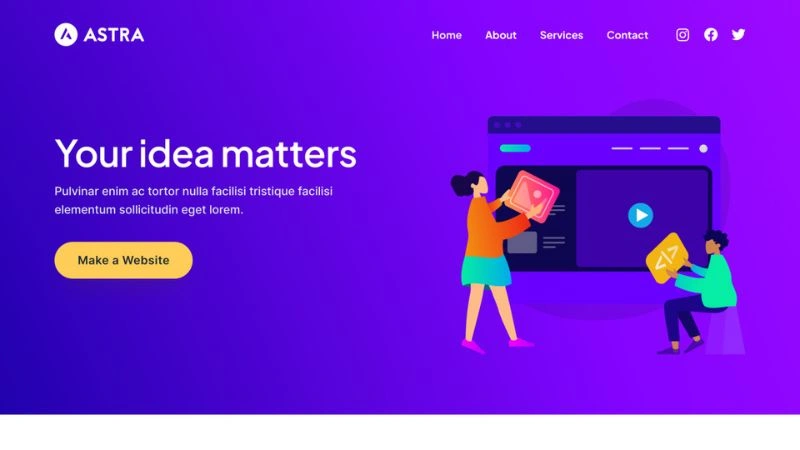 lightning-fast theme