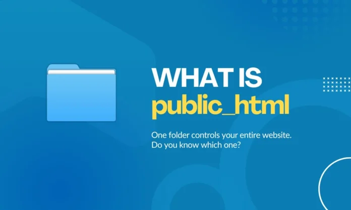 What Is public_html What Is public_html